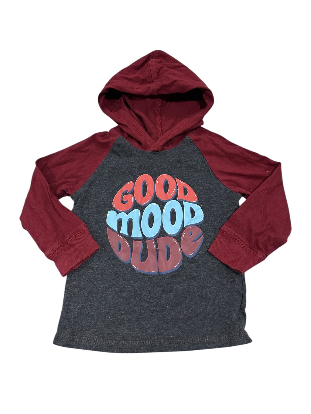 Good Mood Dude Hooded Long-sleeve Shirt (3T)