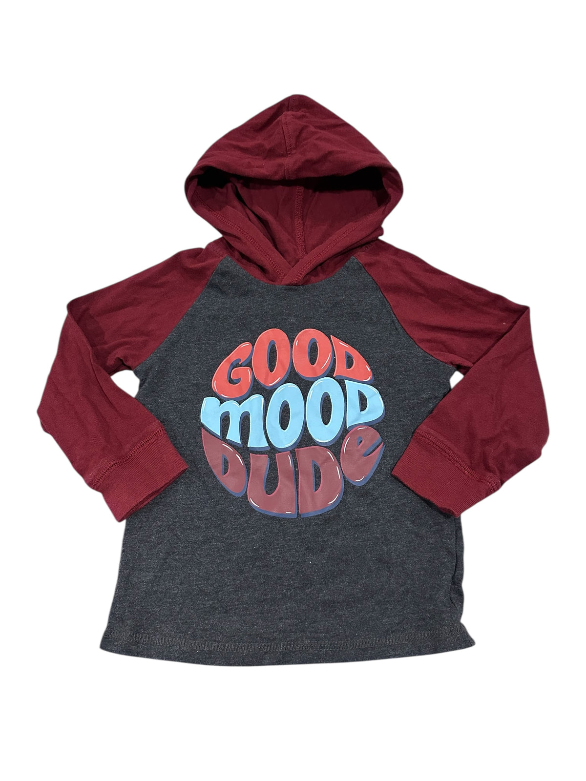 Good Mood Dude Hooded Long-sleeve Shirt (3T)