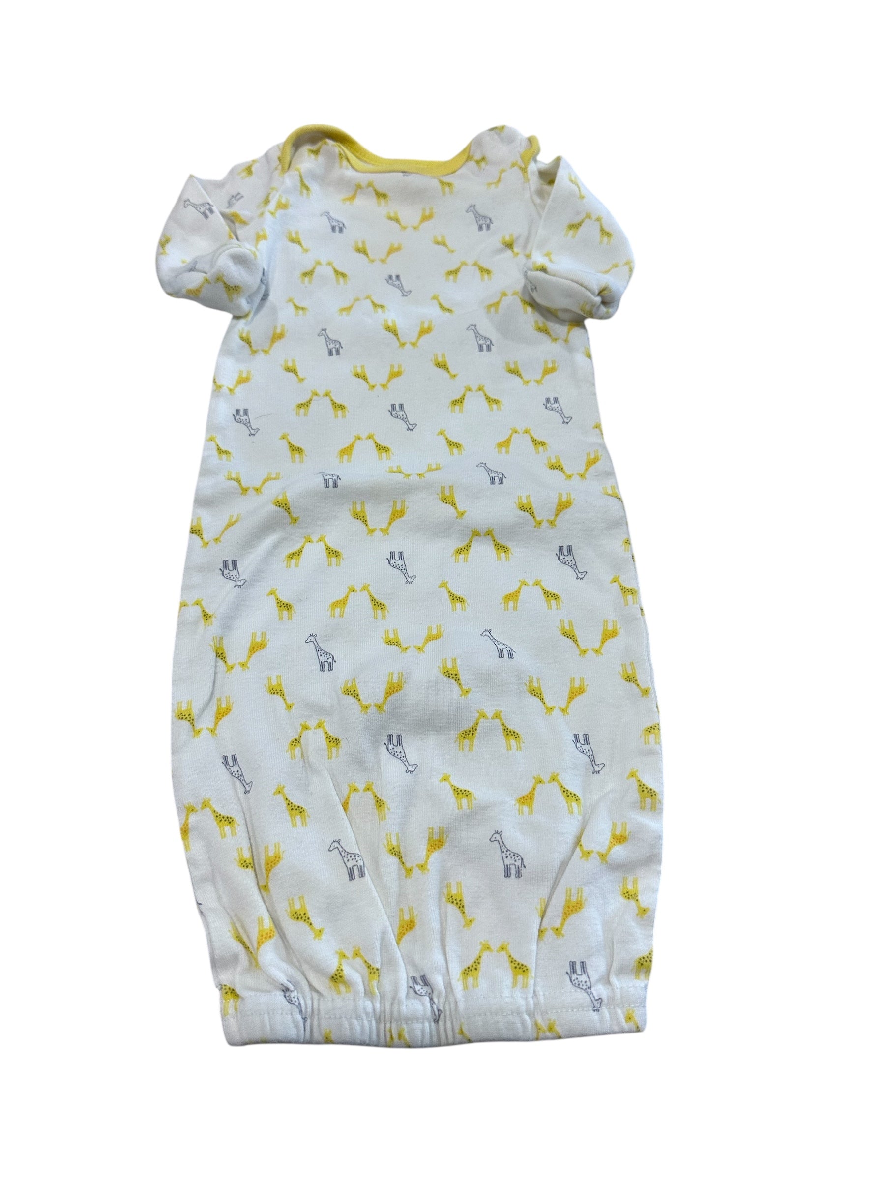 Giraffe Sleeper Gown (NB)