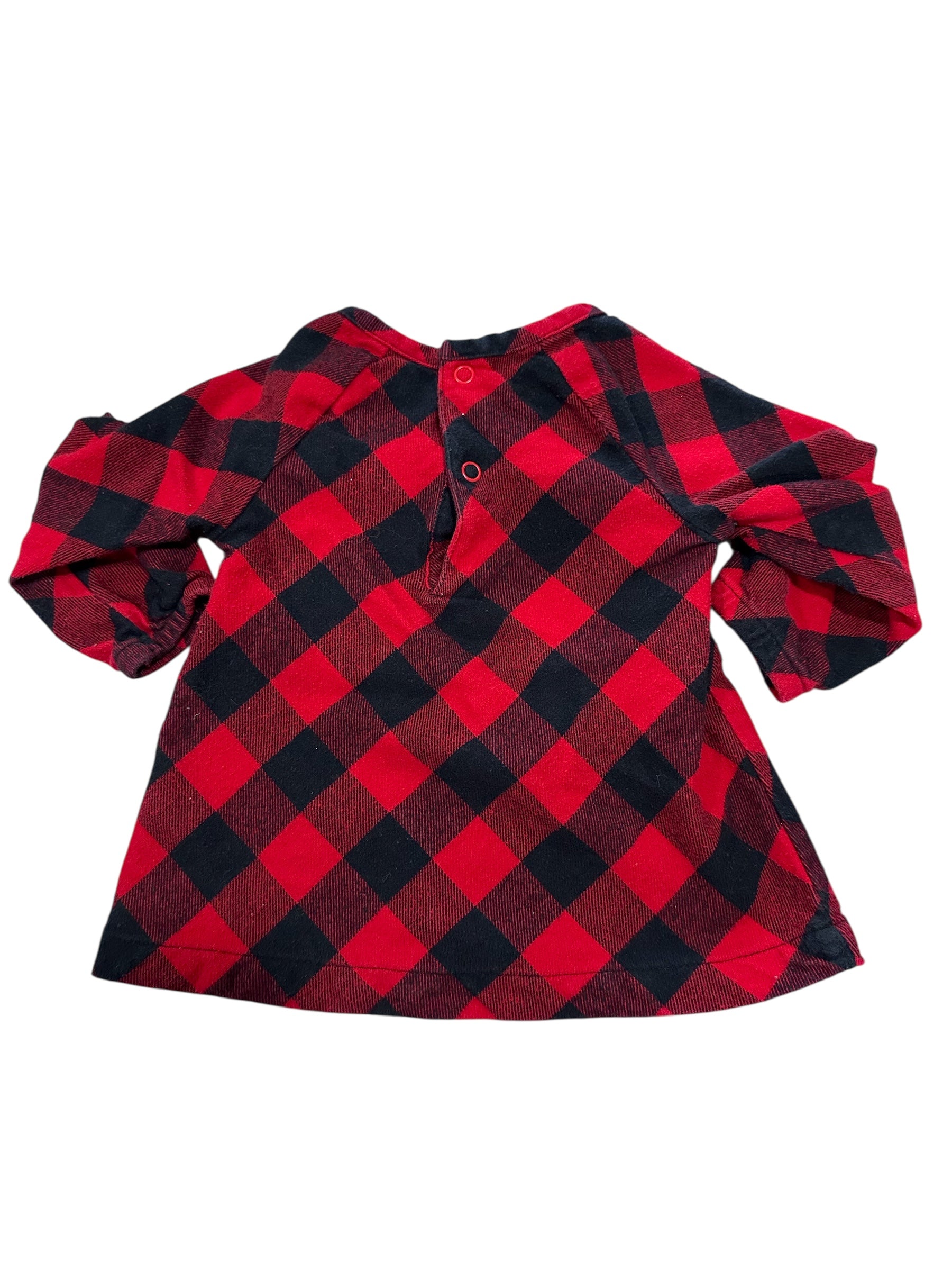 Red Gingham Shirt (6m)