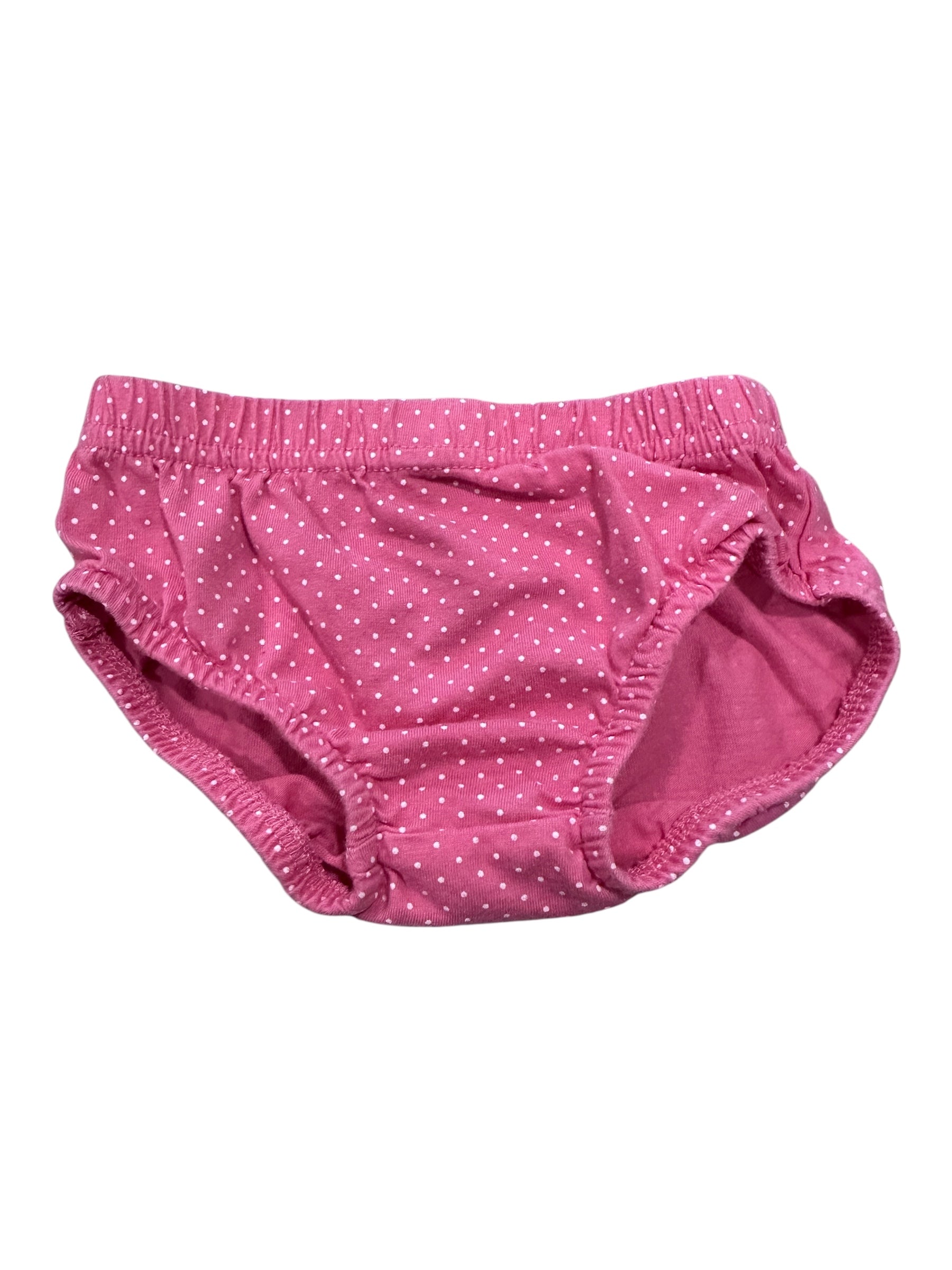 Pink Polka-dot Bloomers (3-6m)