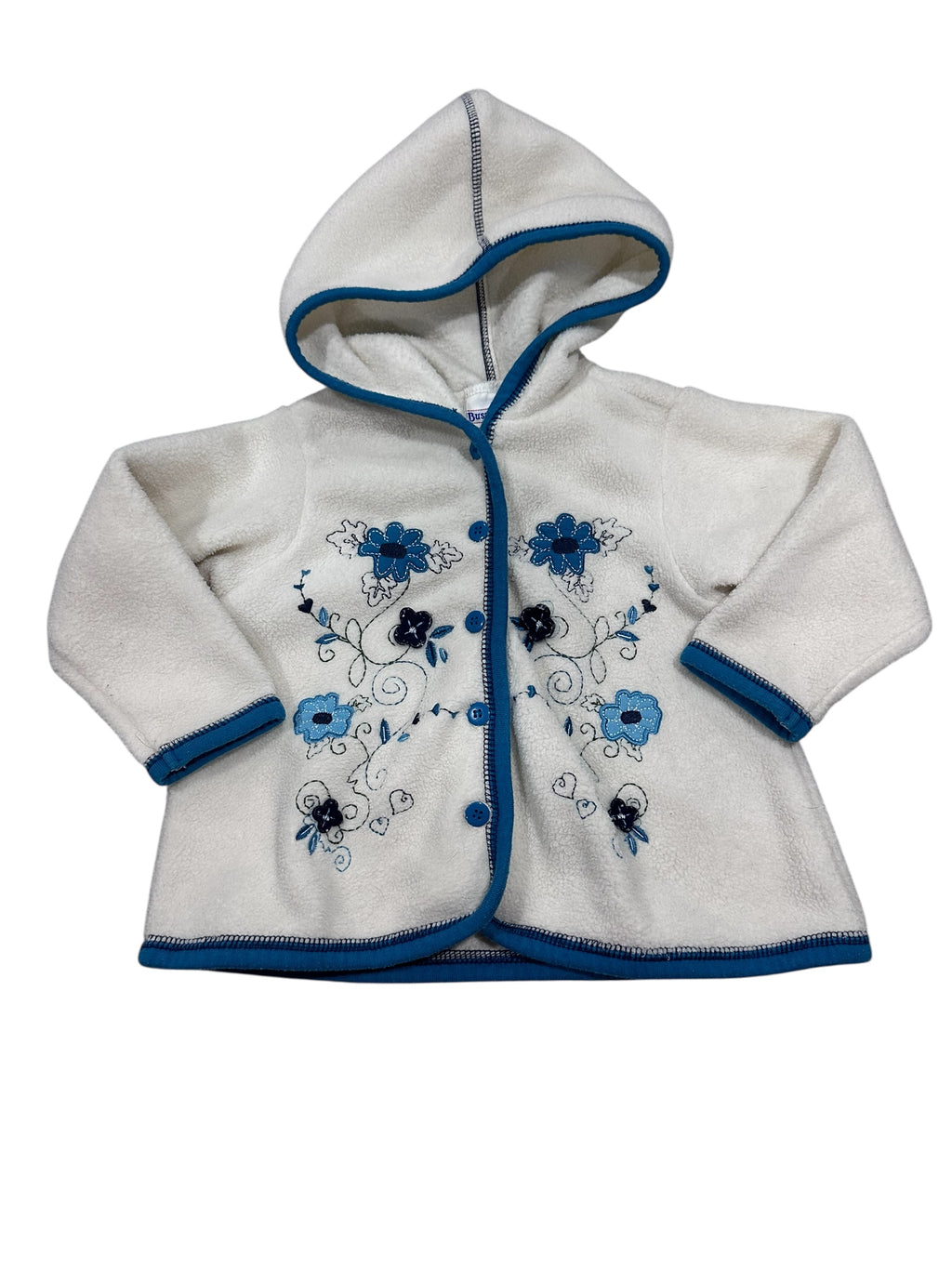Button Up Fleece Jacket (2T)