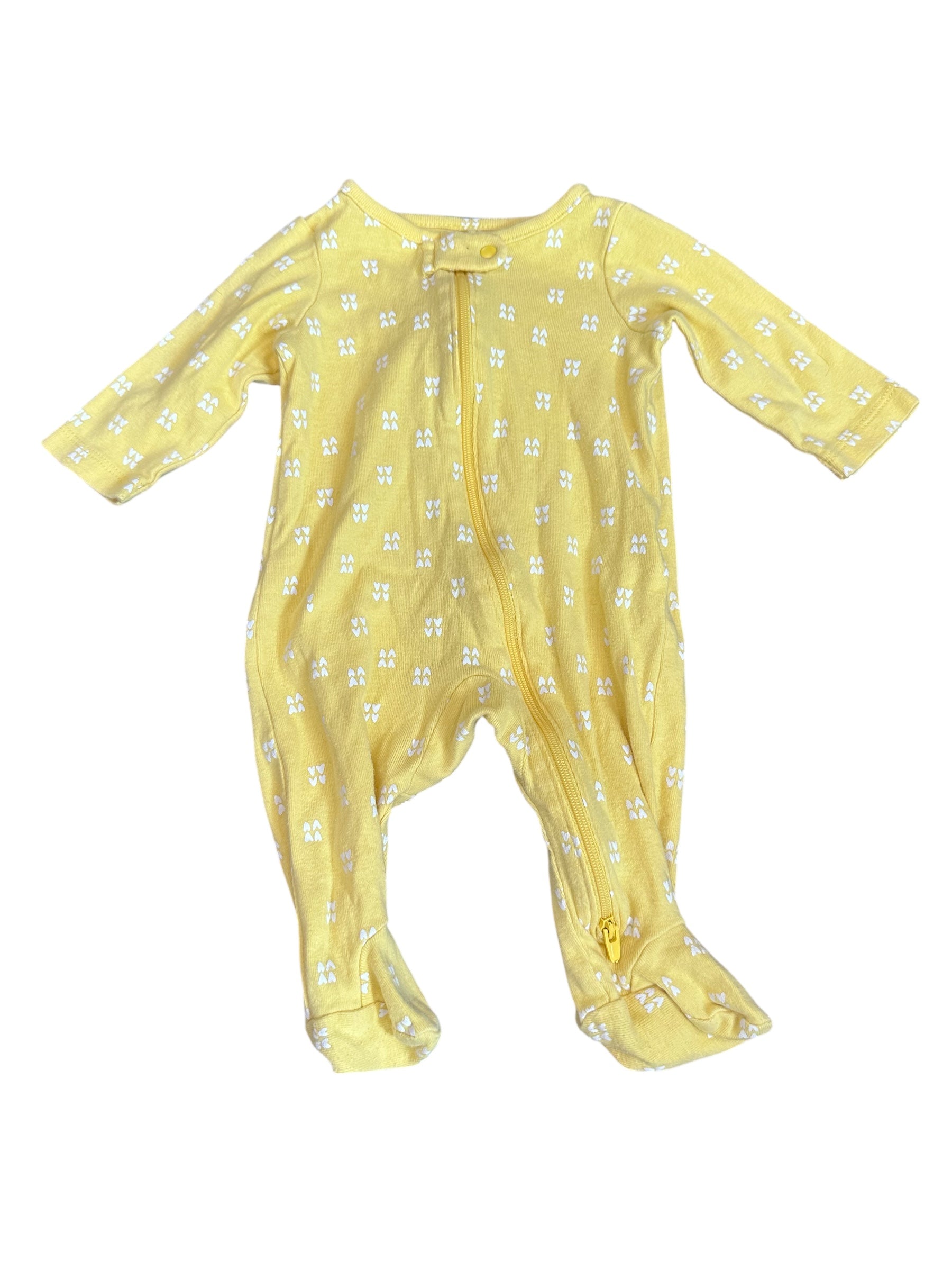 Yellow Heart Sleep N Play (3m)