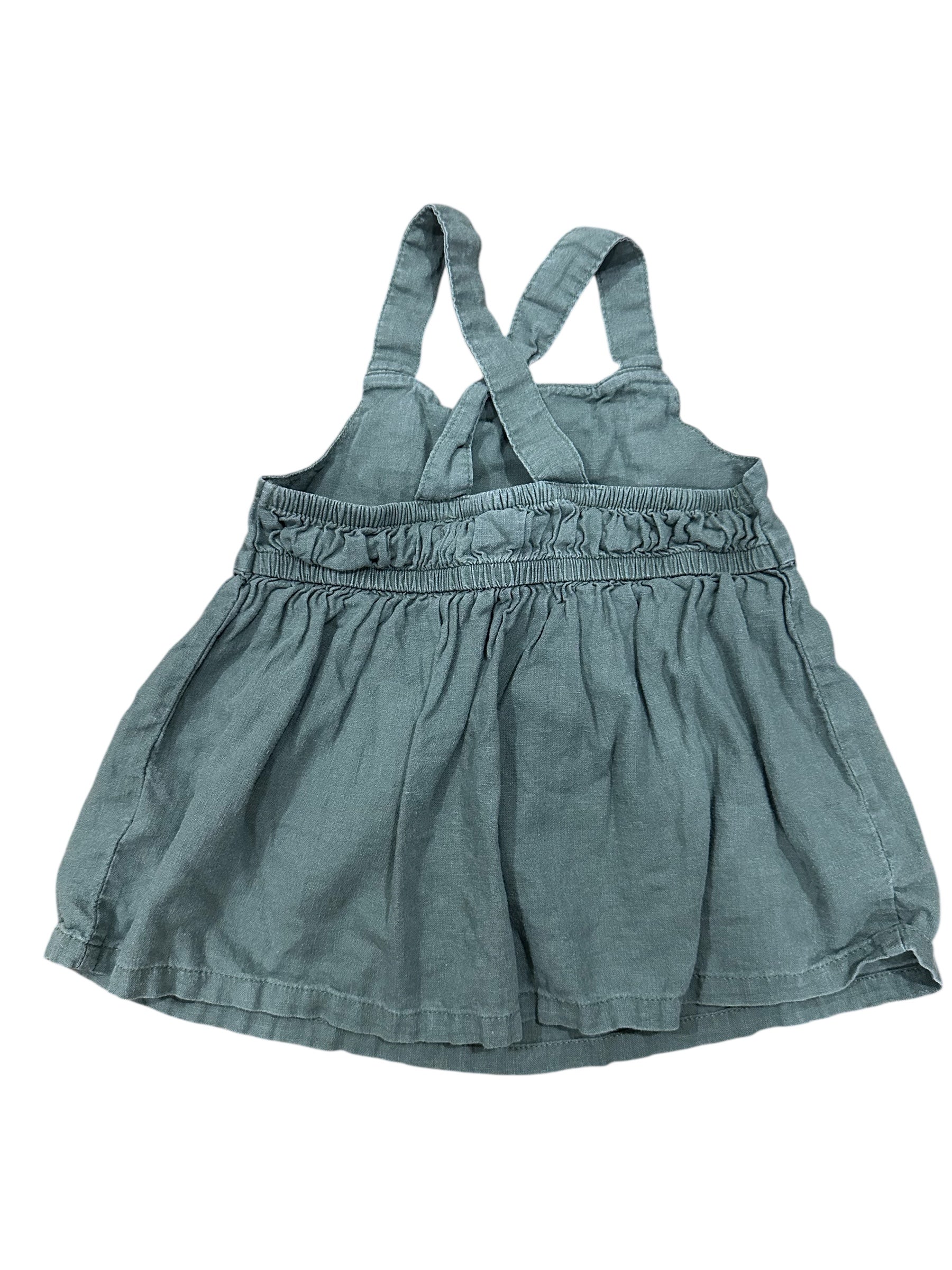 Green Strappy Top (4T)