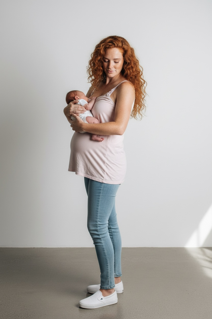 Pink Nursing Tank (L/XL)