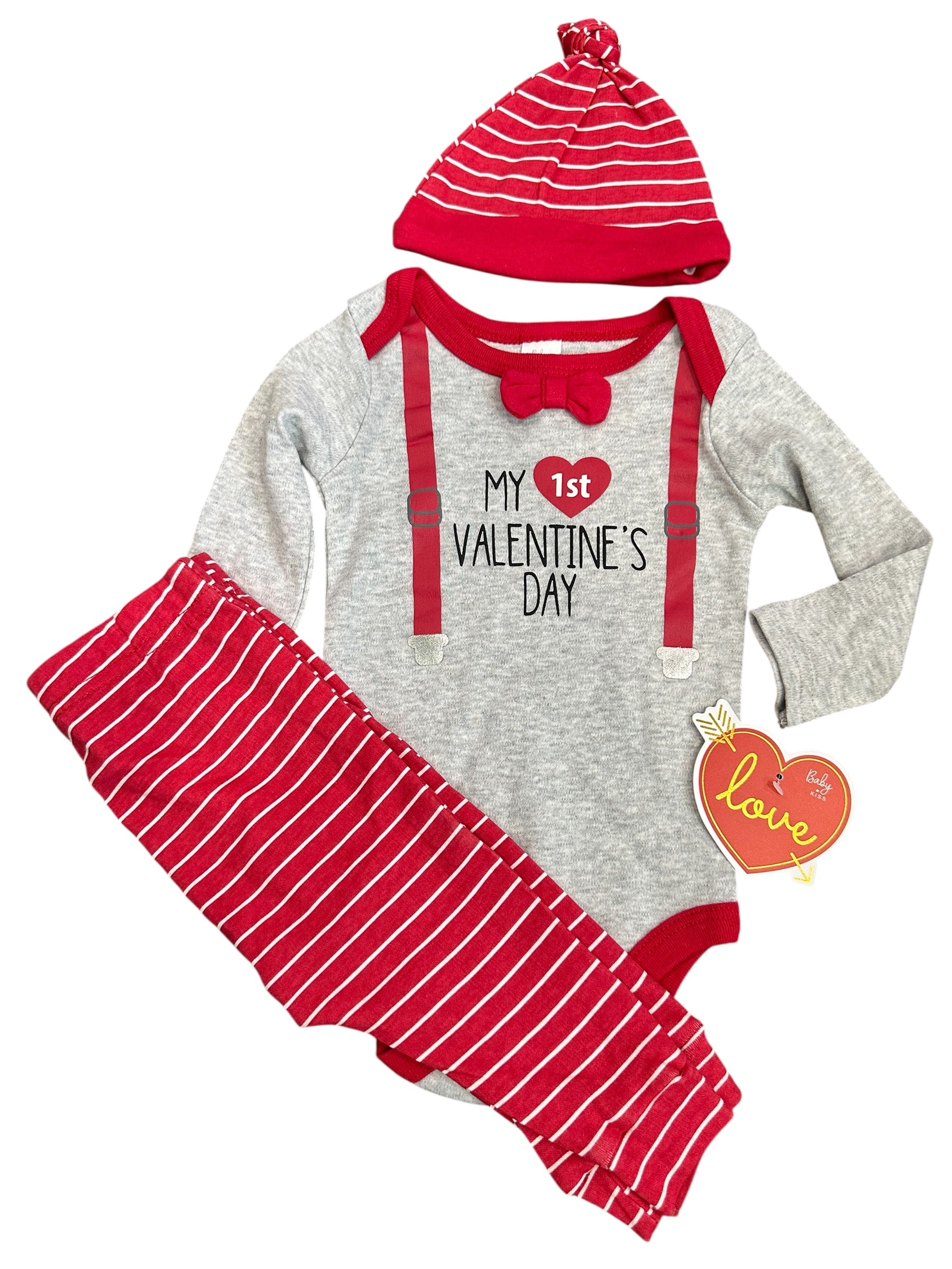First Valentine’s Day Outfit (6-9m)