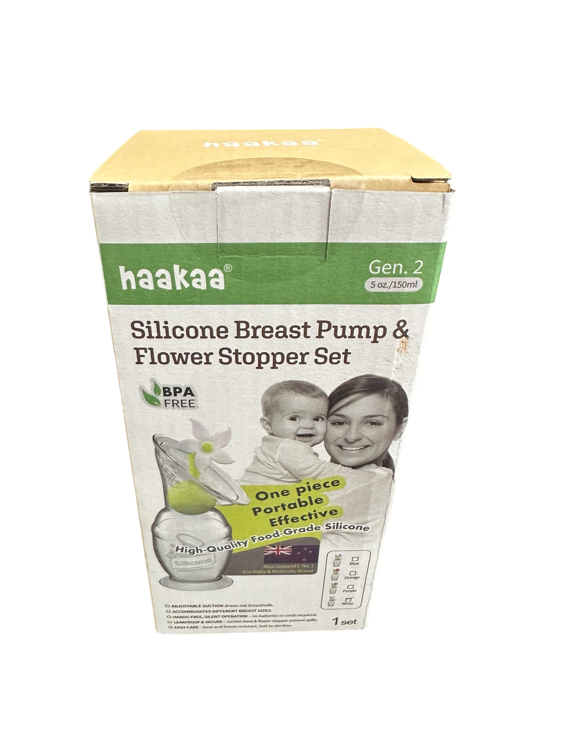 Haakaa Silicone Breast Pump w/ Stopper