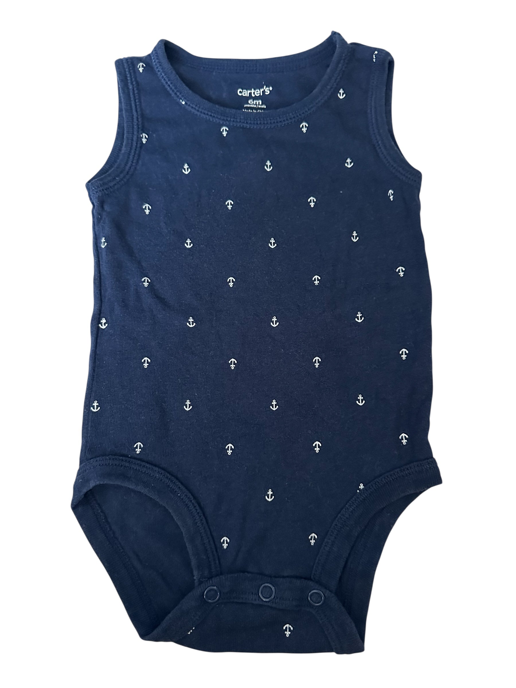 Anchor Tank Onesie (6m)