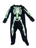 Green Skeleton Sleep N Play (6-9m)