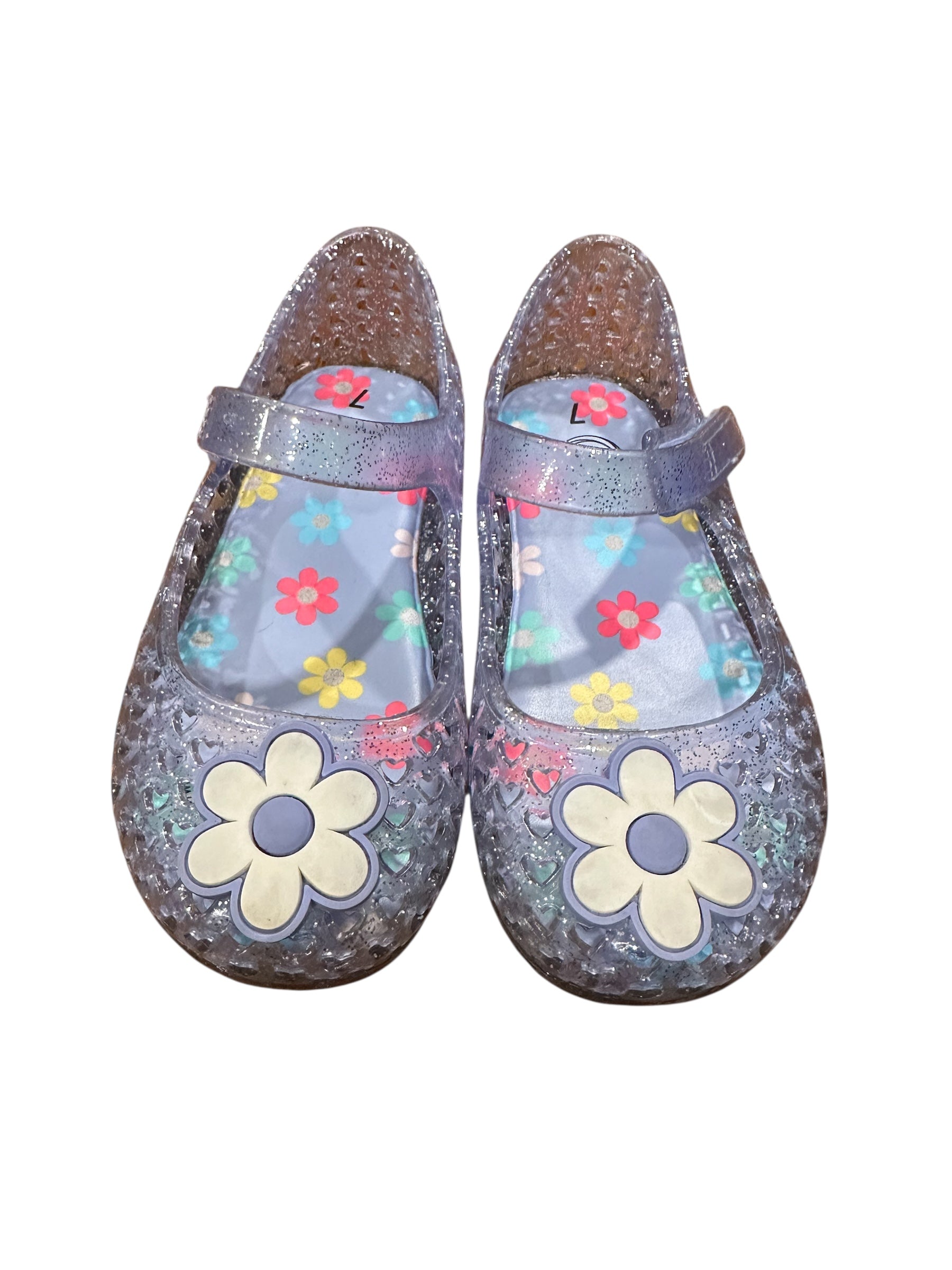 Purple Jelly Shoes (T7)