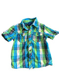 Plaid Button-up (3T)