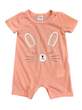 Bunny Face Romper (0-3m)