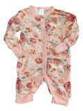Floral Button Sleep N Play (NB)